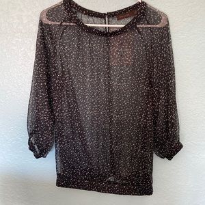 The Limited Sheer Blouse Size S